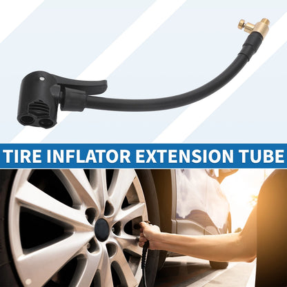 1pc 9.06" M8x0.8 Tire Inflator Extension Tube 0.305in x32TPI for Car Motorcycle