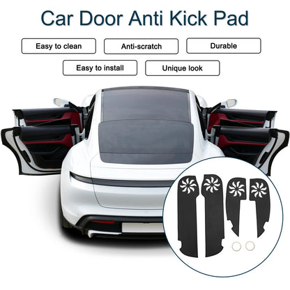 Car Door Anti Kick Pad Sticker Protector 1 Set for Toyota Crown (2004–2009)