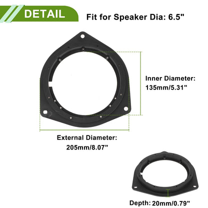 Speaker Spacer Adapter for Toyota Corolla (2 pcs)