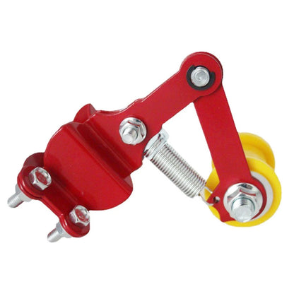 Chain Tensioner & Roller Adjuster for Motorcycle ATV Dirt Bike Red Yellow