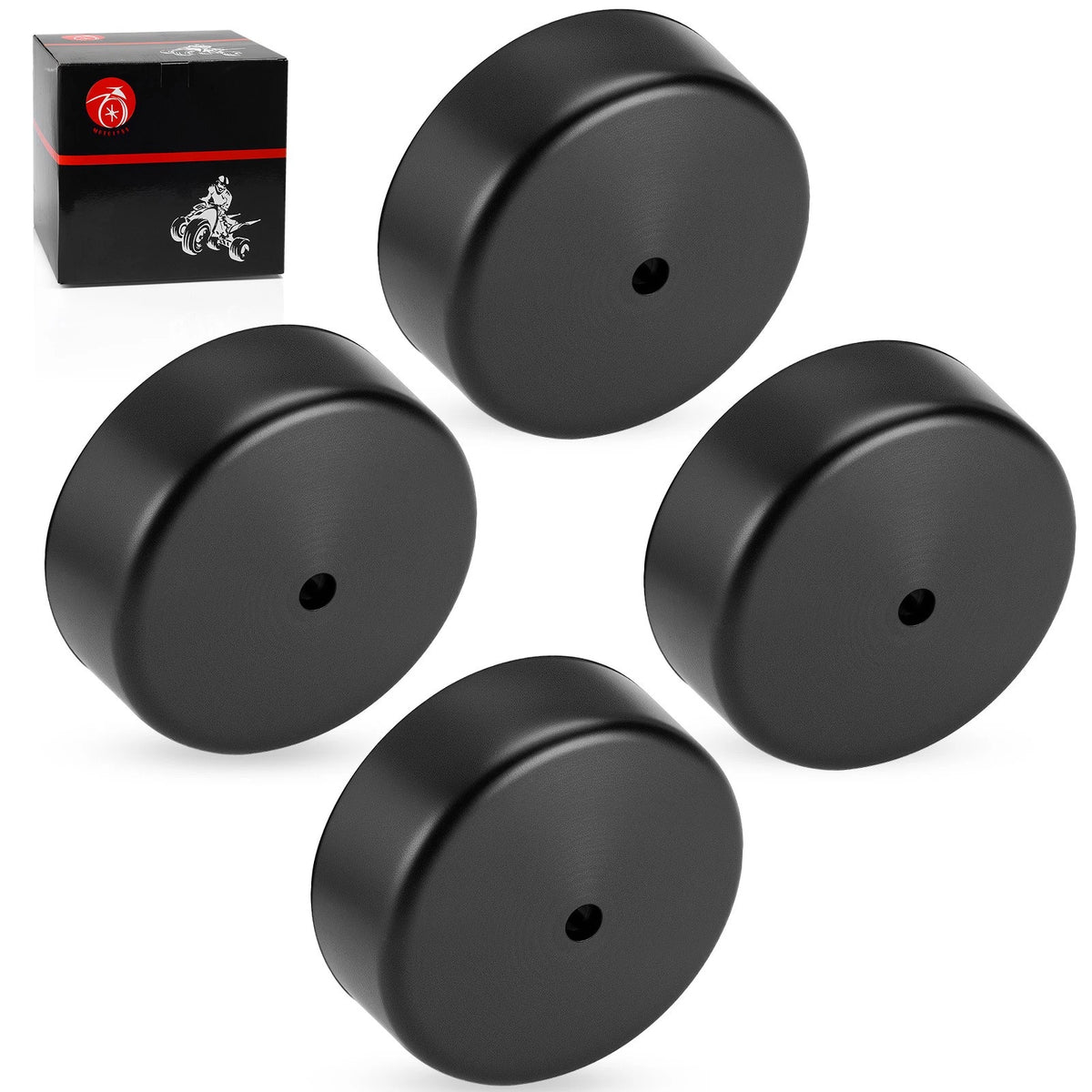 4-Pack Front & Rear Fender Rubber Damper for Yamaha TX750 TX650 (1973–1974)
