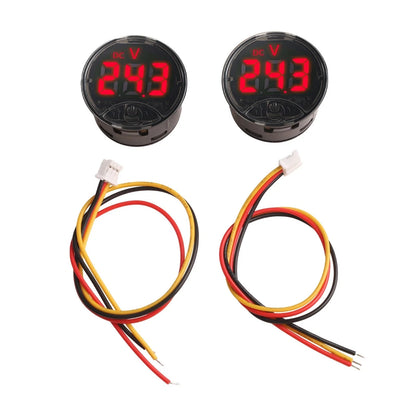 Digital Voltmeter with Touch Functionality for RVs/Boats DC 7-120V