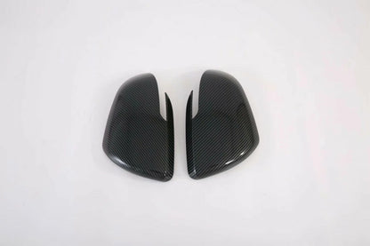 2 x Carbon Fiber Side Mirror Covers for Kia Seltos (2020-2021)