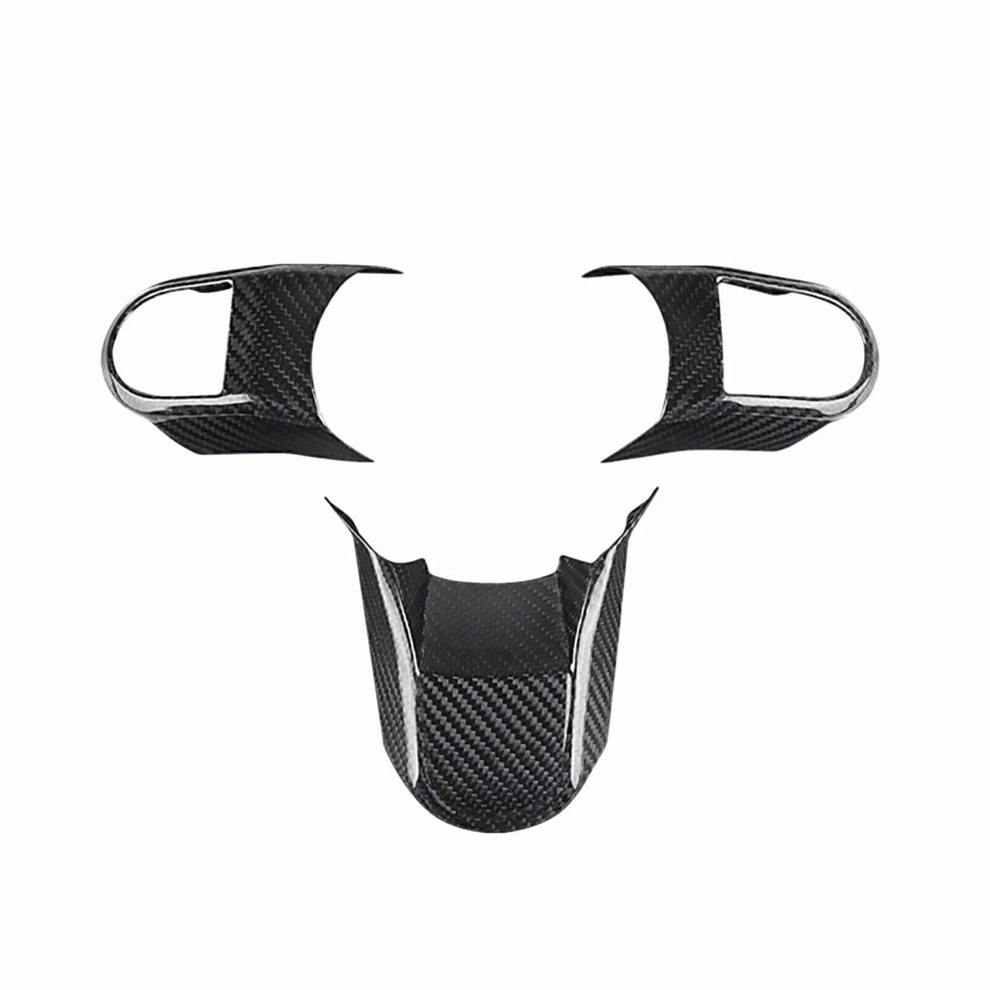 Carbon Fiber Steering Wheel Cover for Mini Cooper F55/56/57 (2021-2022)