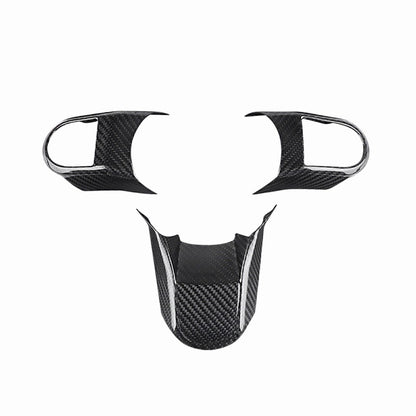 Carbon Fiber Steering Wheel Cover for Mini Cooper F55/56/57 (2021-2022)