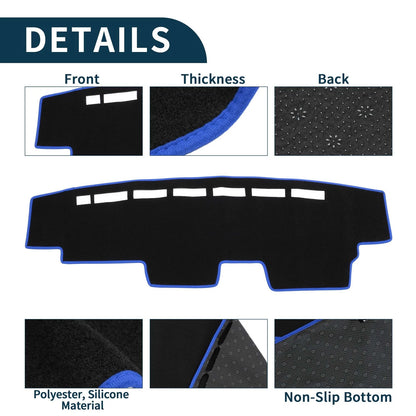 Dashboard Cover Mat for Honda N-VAN JJ1 JJ2 Sun Protector (2018-2023)
