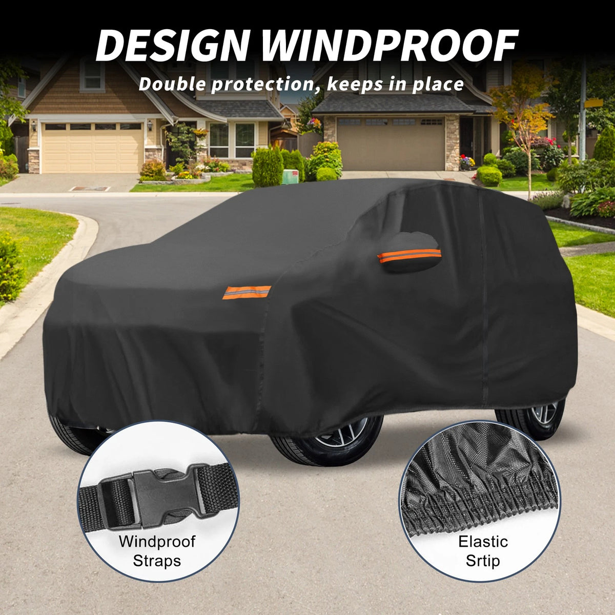 Waterproof 210D-PU Car Cover for Subaru Ascent (2019-2023)