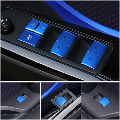 10x Window Lift Button Switch Trim for Toyota C-HR (2018-2021)