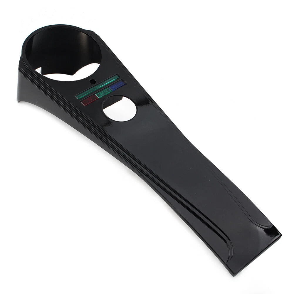 Black Long Rider Style Dash Panel for Harley Softail Custom FXSTC FXDG FXDWG (2000-2017)