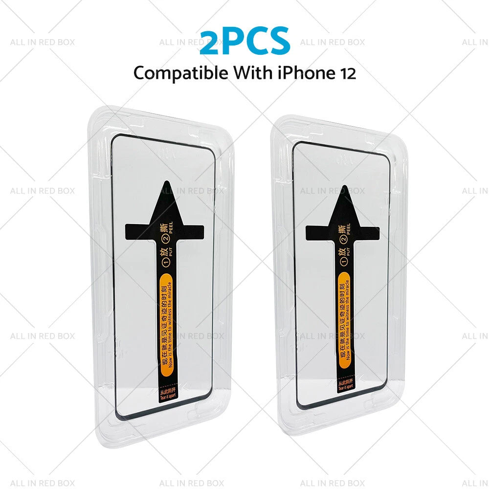 Tempered Glass Screen Protectors for iPhone 12 Pro Max