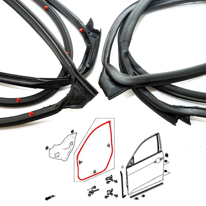 Weatherstrip for Honda Civic 10th Gen 4D 2017-2021