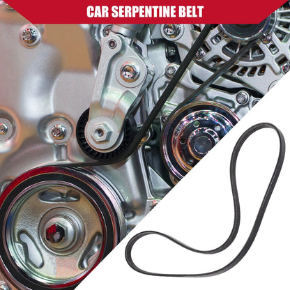 2 x Serpentine Belt for Toyota Paseo (1992–1992)