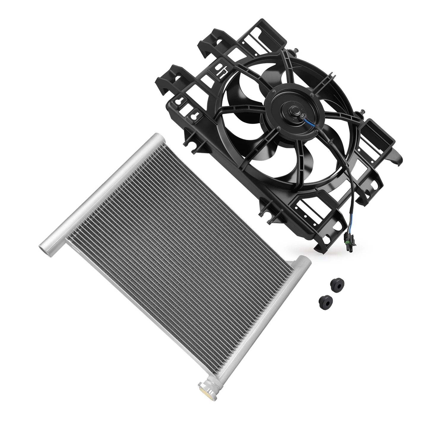 Radiator & Fan-Assembly for Polaris Sportsman 550 850 Scrambler 850(2009–2025)