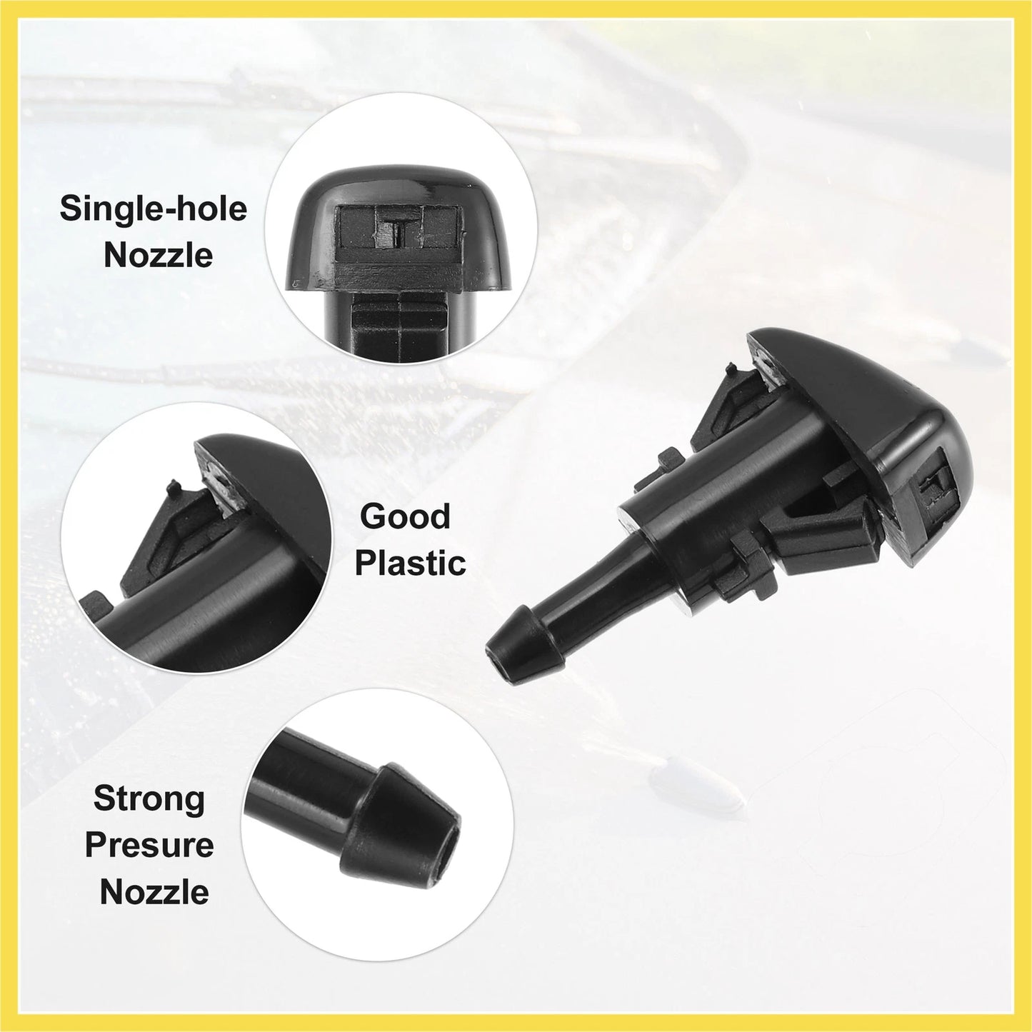 Windshield Washer Nozzles for Jeep Compass (2007-2017)