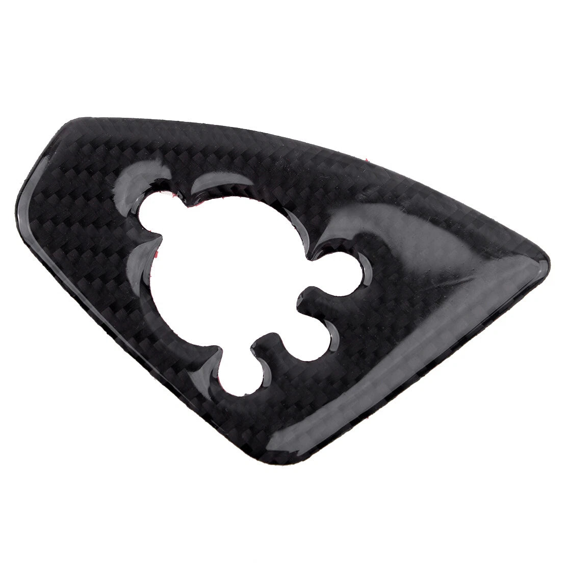 Carbon Fiber Inner Door Lock Button Cover Trim for Audi TT TTRS (2008-2014)