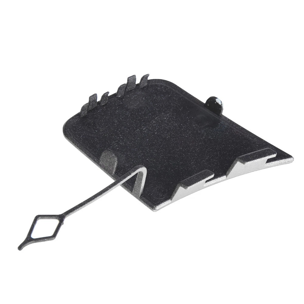 Front Bumper Tow Hook Cover for BMW (2012-2019) - White ABS Plastic