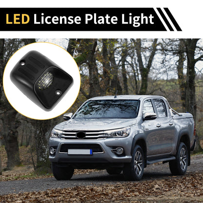 License Plate Light Tag Lamp White Red for Toyota Tacoma (1995-2004)