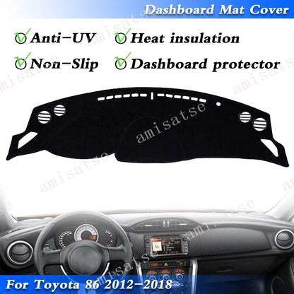 Dash Mat Sunshade Cover for Toyota 86 (2012-2018)