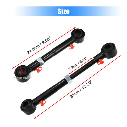 2.5"-6" Adjustable Sway Bar Quick Disconnect Links for Jeep Wrangler (2007-2018)
