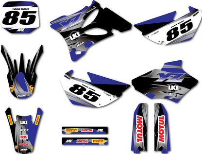 YZ 85 Graphics Decals Stickers for Yamaha (2002-2014)