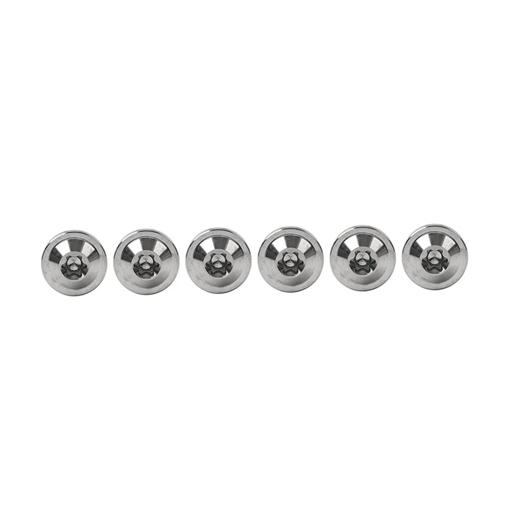6 x M5x25mm Alloy Torx Head Screws for Titan Motorcycle Bike