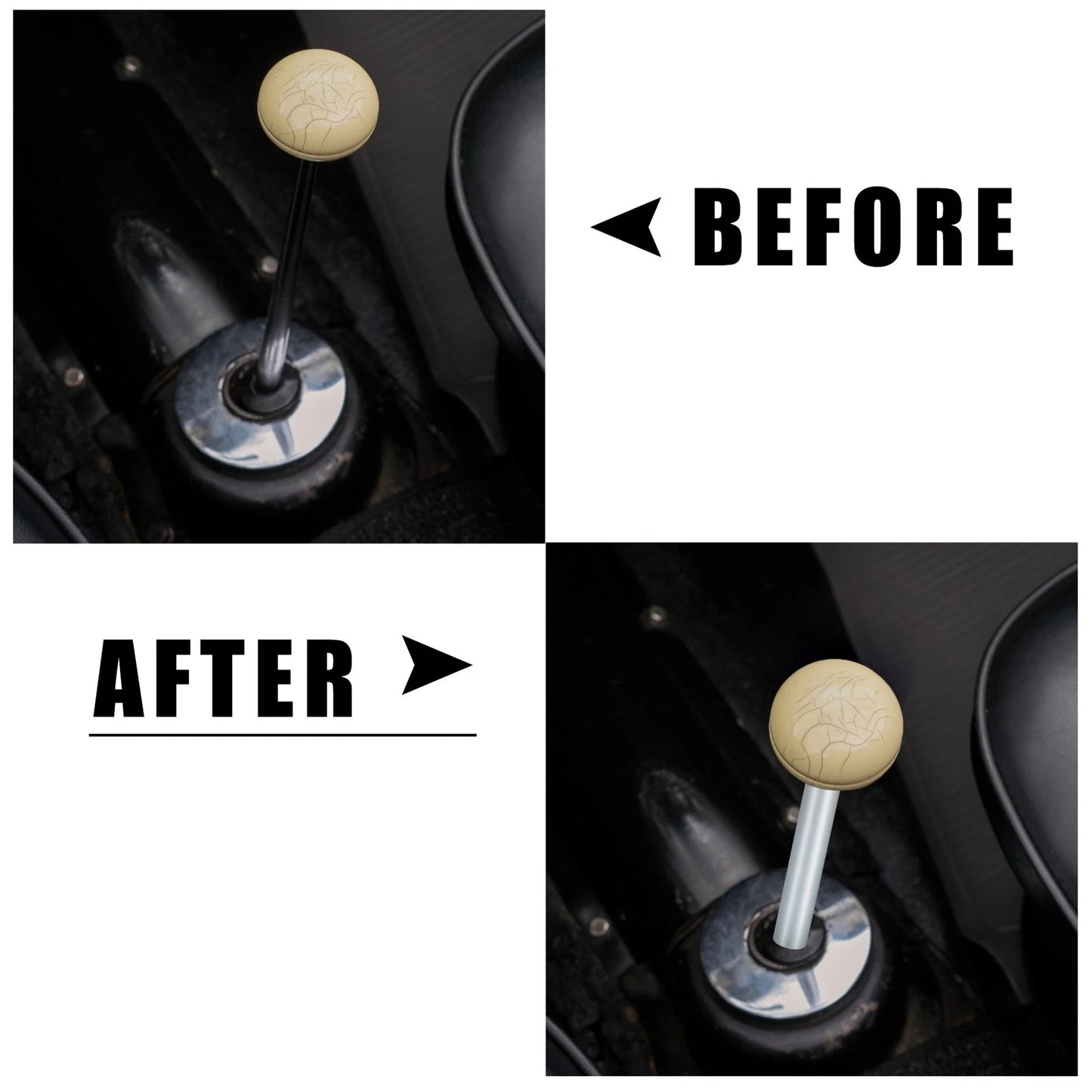 3.5" Aluminum Alloy Shift Knob for Mitsubishi