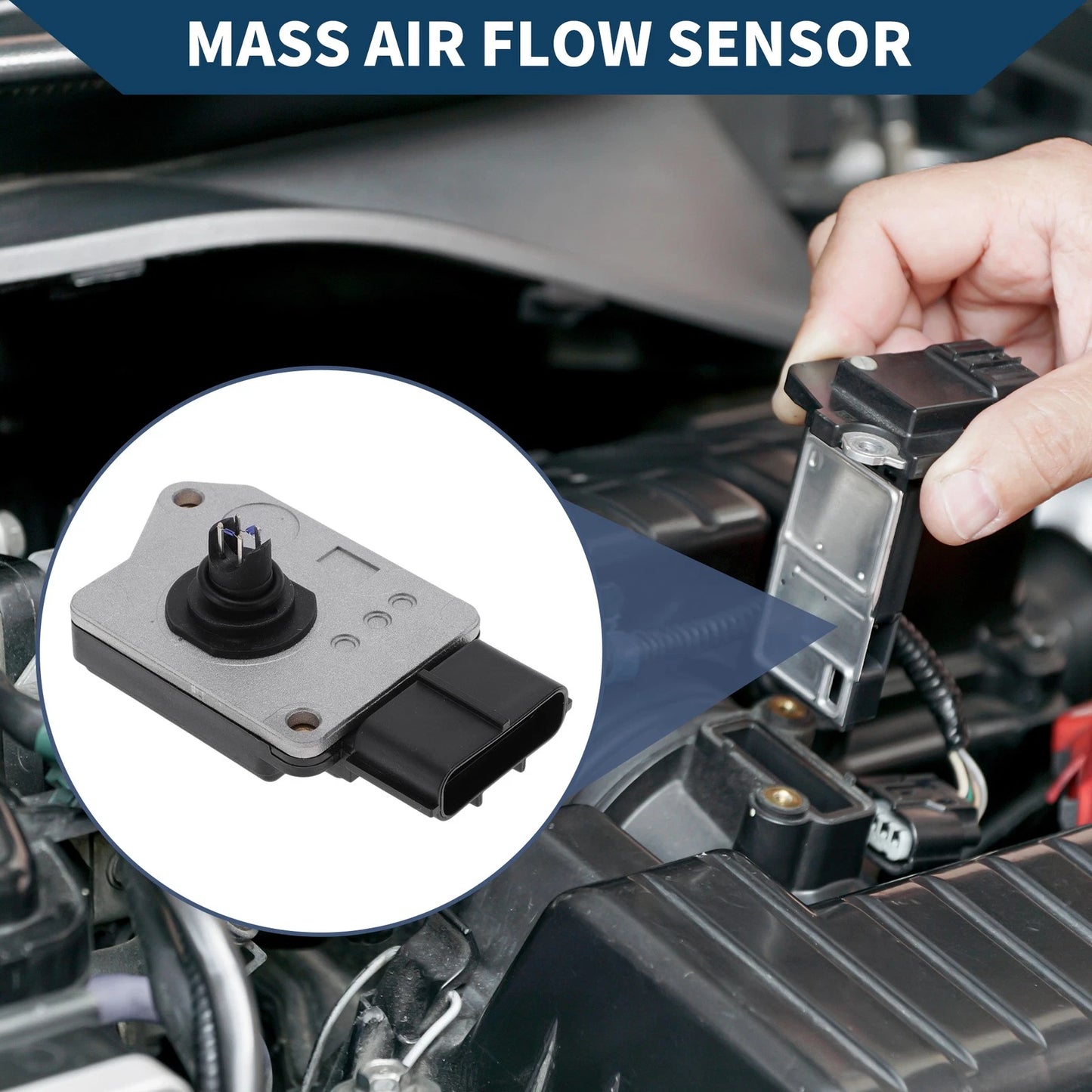 Mass Air Flow Sensor for Ford Mustang 1999-2001 V8 4.6L
