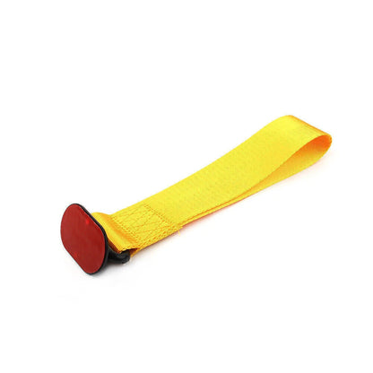 Tow Towing Strap Belt Rope for Universal Car Rear/Front Bumper - Yellow