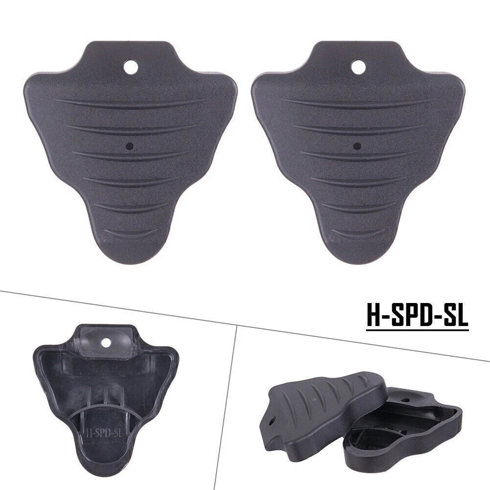 Self-locking Pedal Cleat Covers for Road Bike - Protective Cleats - Black