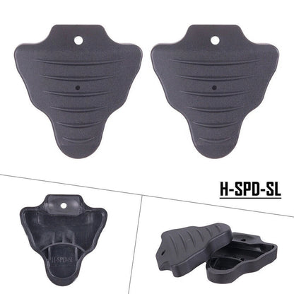 Self-locking Pedal Cleat Covers for Road Bike - Protective Cleats - Black