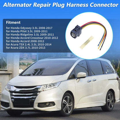 Alternator Repair Plug Harness Connector for Honda Pilot (2009-2011)
