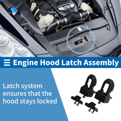 Hood Latch Assembly for Jeep Gladiator JT (2020-2023)