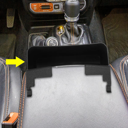 Armrest Storage Box for Jeep Wrangler Center Console Organizer Black (1987-1995)