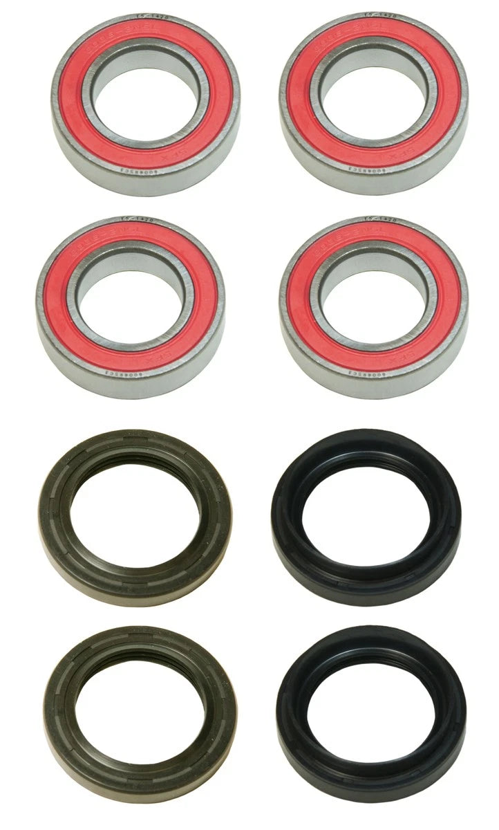 2 x Front Wheel Bearings & Seals for Yamaha Kodiak (2000–2002)