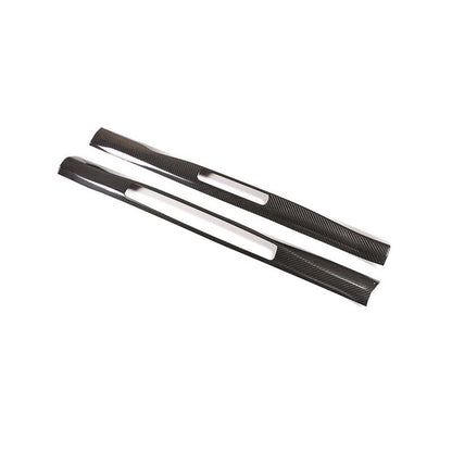 Dry Carbon Fiber Door Sill Panel Cover Trim for Porsche 911 992 2019-2023