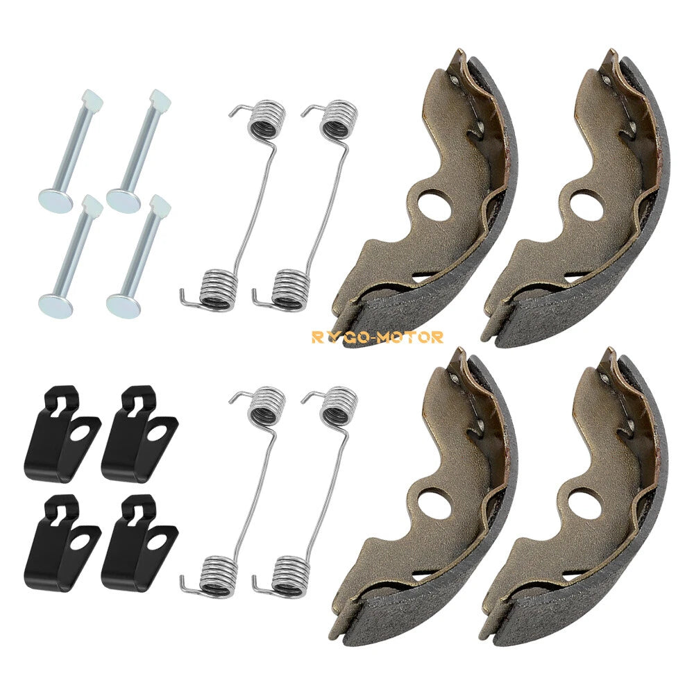 2 x Front Brake Shoes Springs W/Pins for Honda TRX200 TRX250 FourTrax Recon