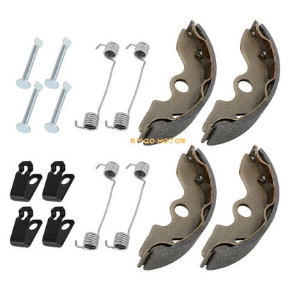 2 x Front Brake Shoes Springs W/Pins for Honda TRX200 TRX250 FourTrax Recon