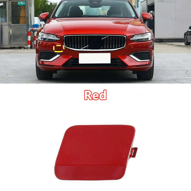 2 x Tow Hook Eye Cap Covers for Volvo S60 V60 (2019–2023)