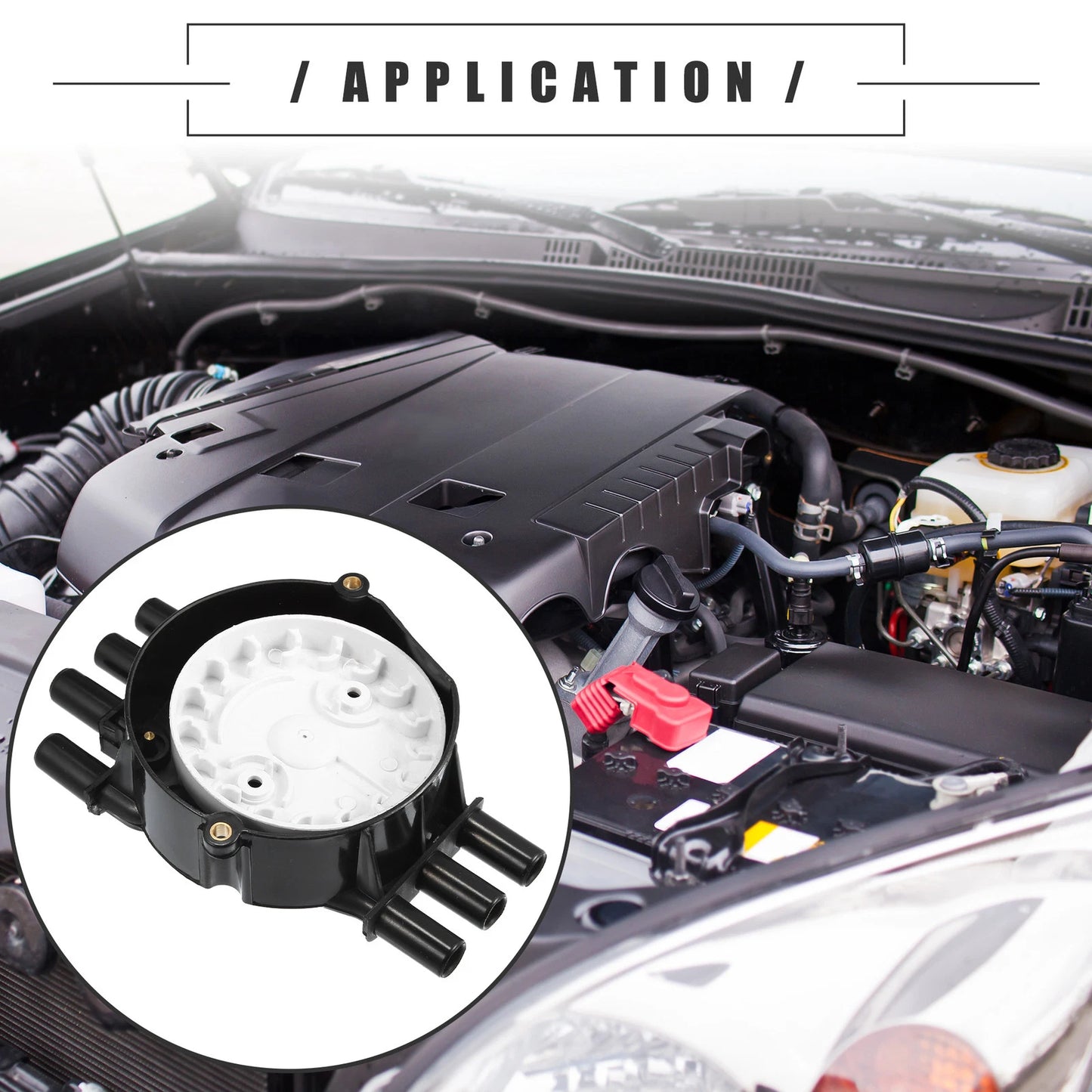 Brass Terminals Distributor Cap and Rotor Kit for Chevrolet