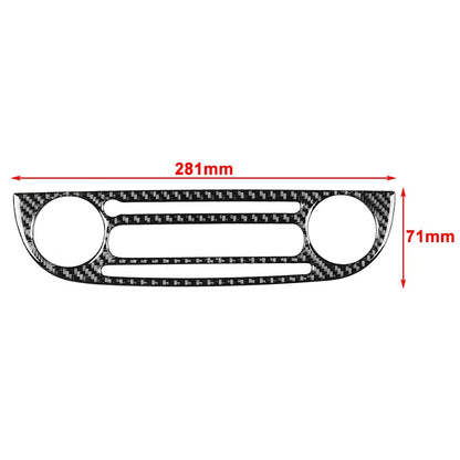 CD Player Control Panel Cover for Fiat 500 (2012-2015)