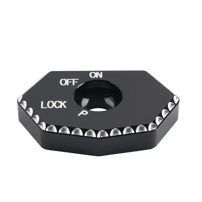 Black CNC Ignition Switch Key Cap Cover for Suzuki Hayabusa GSX1300R (2008-2025)