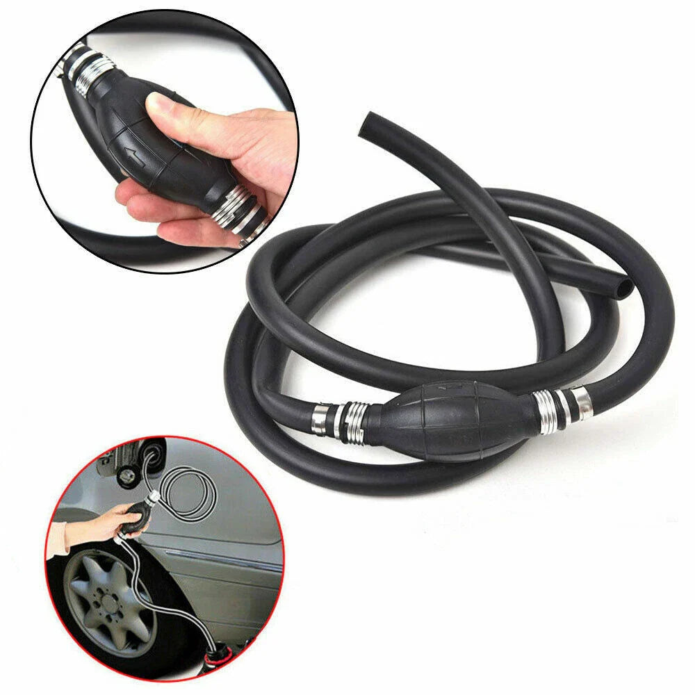 3/8" Marine Outboard Fuel Hose Line Assembly with Primer Bulb for Mercury, Yamaha