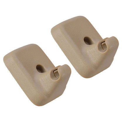 2 x Beige Sun Visor Bracket Clips for Ford F150 (2009-2014)