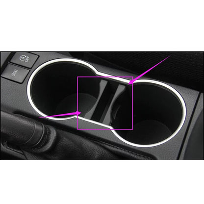 Center Console Cup Holder Insert Divider Kit for 2014-2018 Toyota Corolla