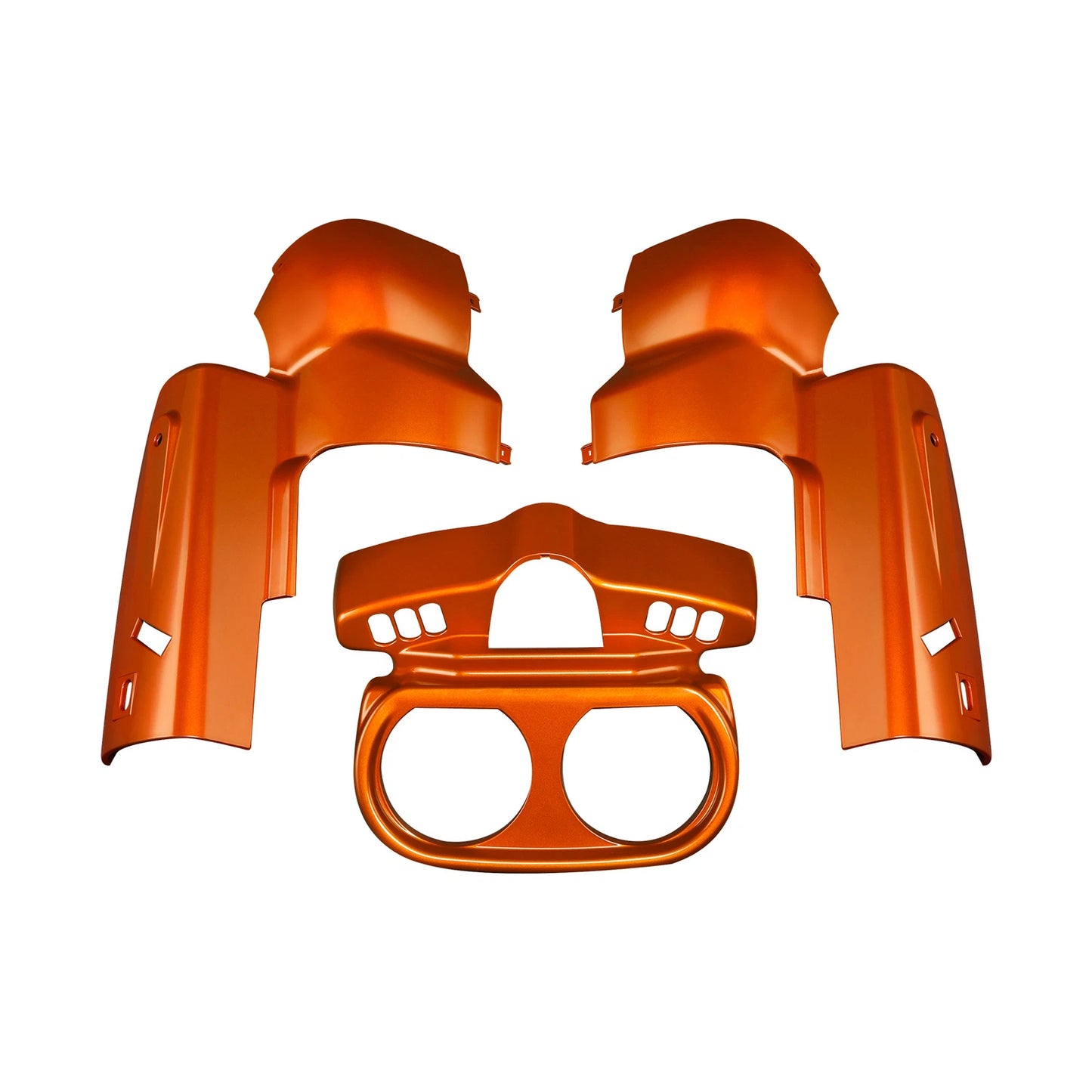 Instrument Housing for Harley Road Glide (2015-2023) Scorched Orange/Black