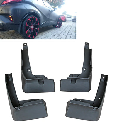 4 x Mud Flaps for Toyota C-HR (2018-2023) Front & Rear Splash Guards