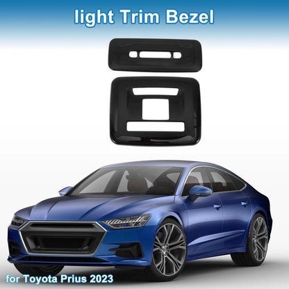 Front Row Rear Row Light Trim Bezel for Toyota Prius (2023) Black