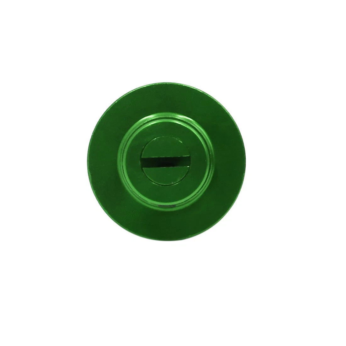 Key Lock Head Cover Cap Green Aluminum Alloy Decorative for Motorcycle