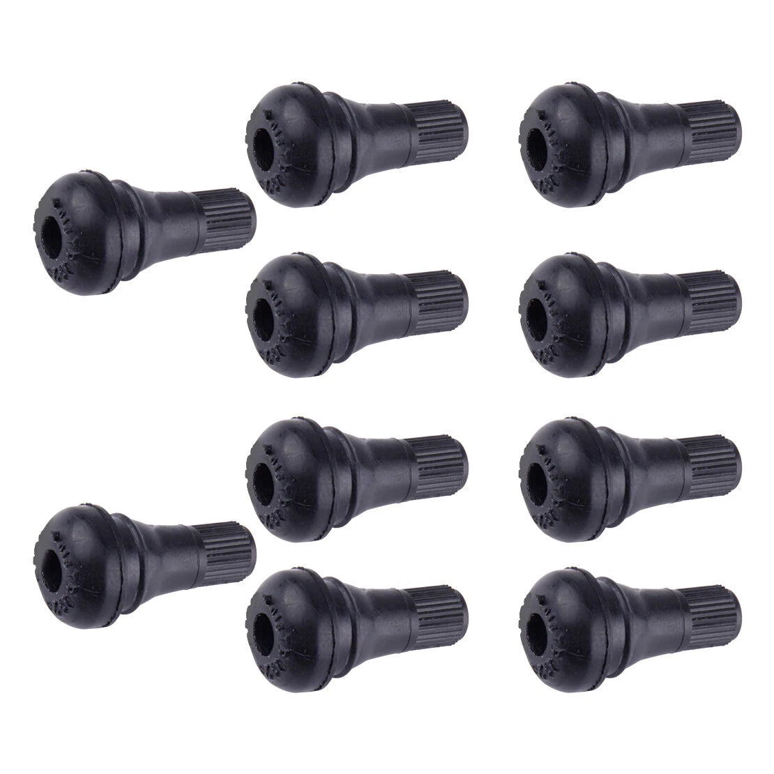 10 x Standard TR412 Snap-in Tire Valve Stems for ATV Lawn Garden Tractor