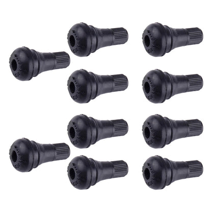 10 x Standard TR412 Snap-in Tire Valve Stems for ATV Lawn Garden Tractor